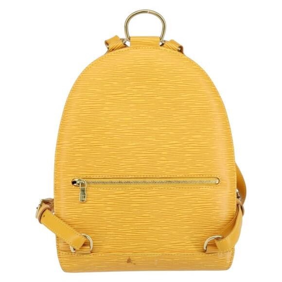 LOUIS VUITTON Epi Mabillon Backpack Yellow M52239 LV Auth 152653 main image 13